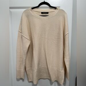 Amazon Cream Scoop Neck Women’s Sweater